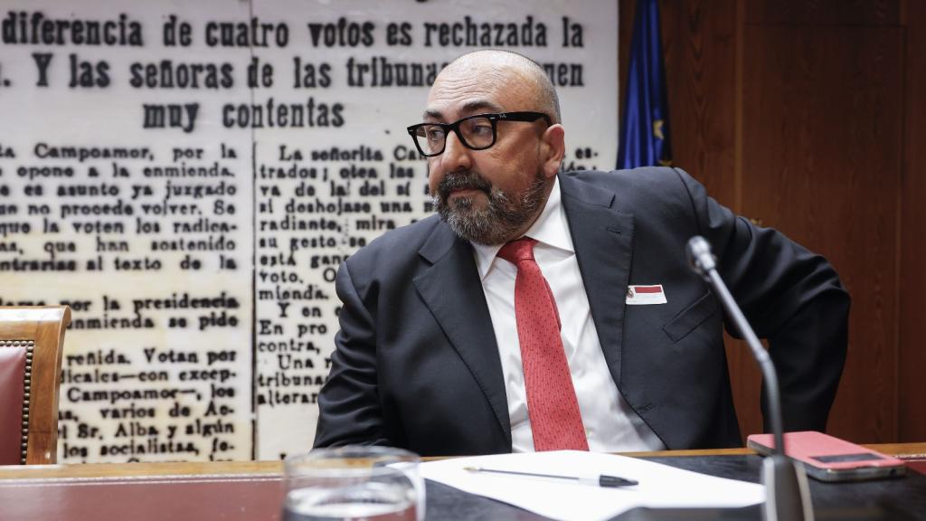 El exasesor de José Luis Ábalos, Koldo García Izaguirre, en el Senado.