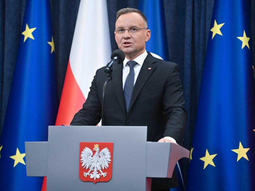 El presidente de Polonia, Andrzej Duda, en una imagen de archivo el pasado mes de enero.