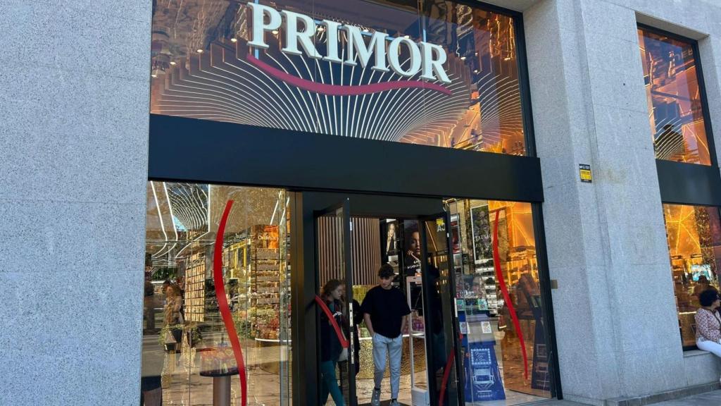 La tienda Primor de A Coruña en una foto de archivo