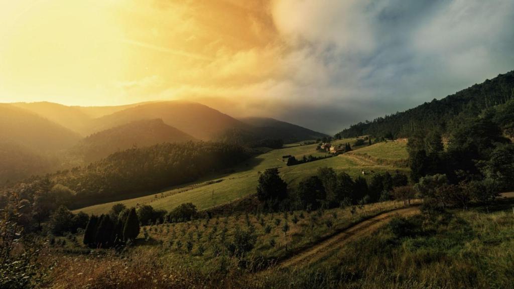 Paisaje de Los Oscos, en Asturias.