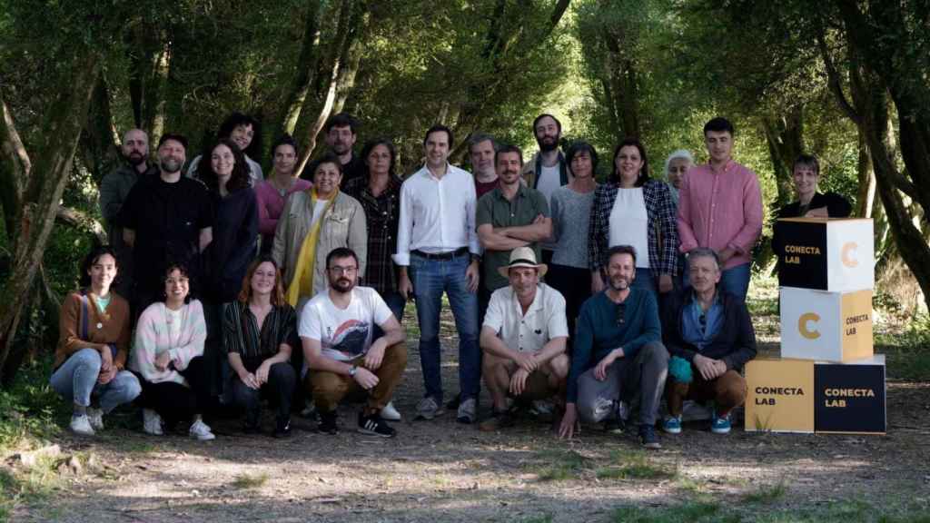 Participantes de la segunda residencia audiovisual ConectaLab.