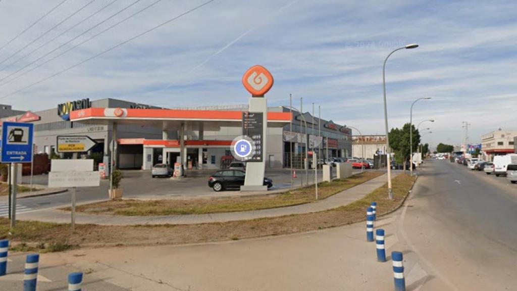 Lugar del accidente.