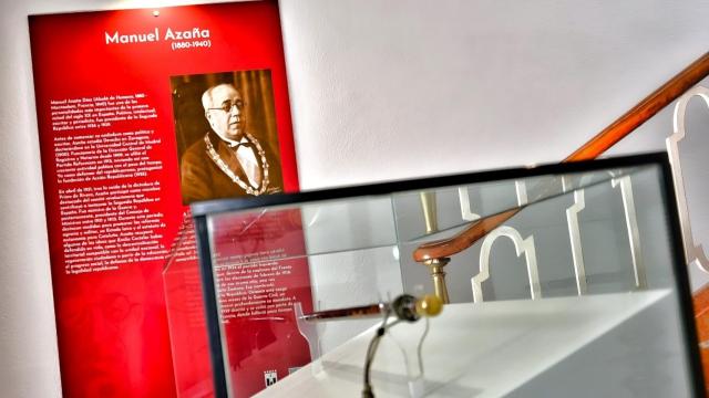 La vara de mando de Manuel Azaña que conserva el Ayuntamiento de Elda.