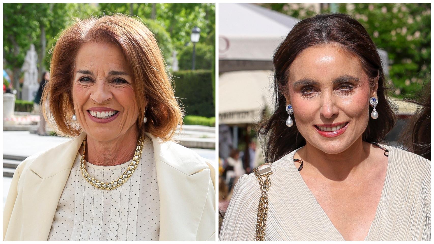 Ana Botella y Paloma Segrelles, en un fotomontaje de 'El Español', este 24 de abril.