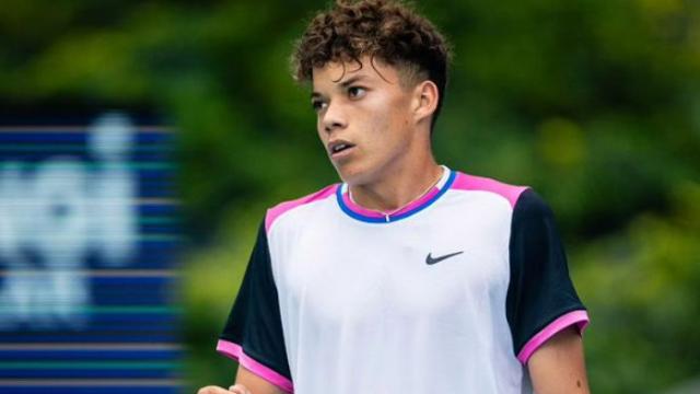 Darwin Blanch, durante un partido.