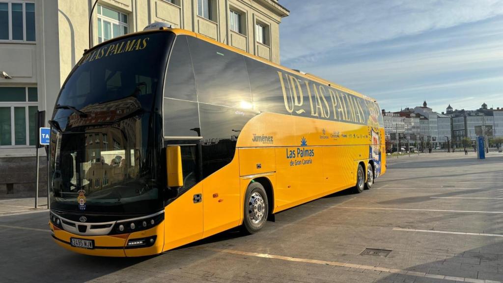 Autobús de la UD Las Palmas