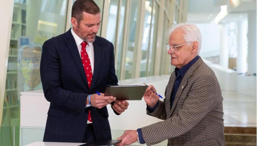 Xunta y RAG renuevan el convenio para el uso de las instalaciones de la Cidade da Cultura.