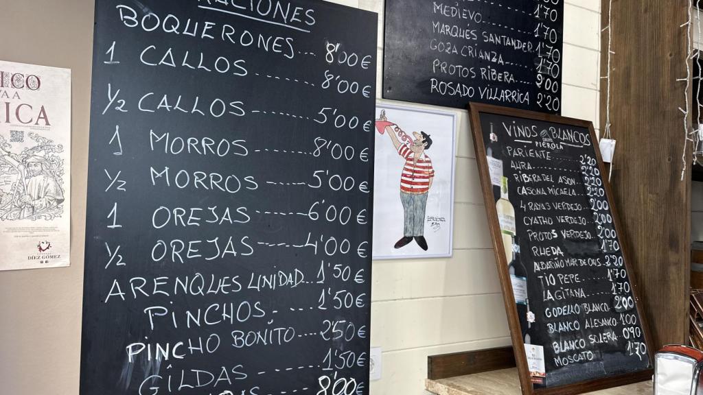 Los precios de El Bodegón.