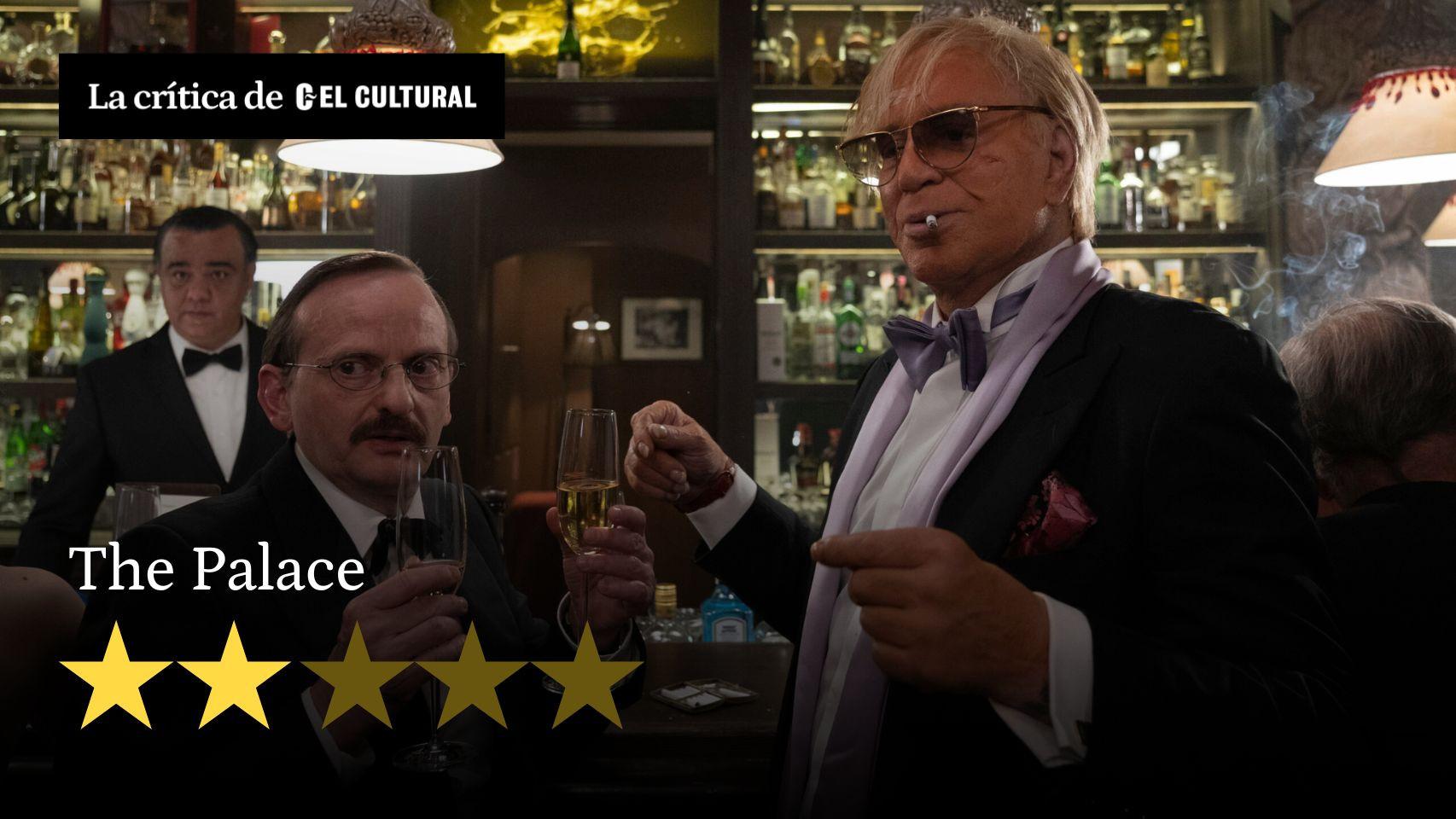 Milan Peschel y Mickey Rourke, en 'The Palace'