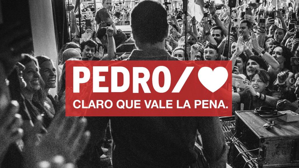 Imagen difundida en la noche de este jueves en las redes sociales por la cuenta oficial del PSOE.