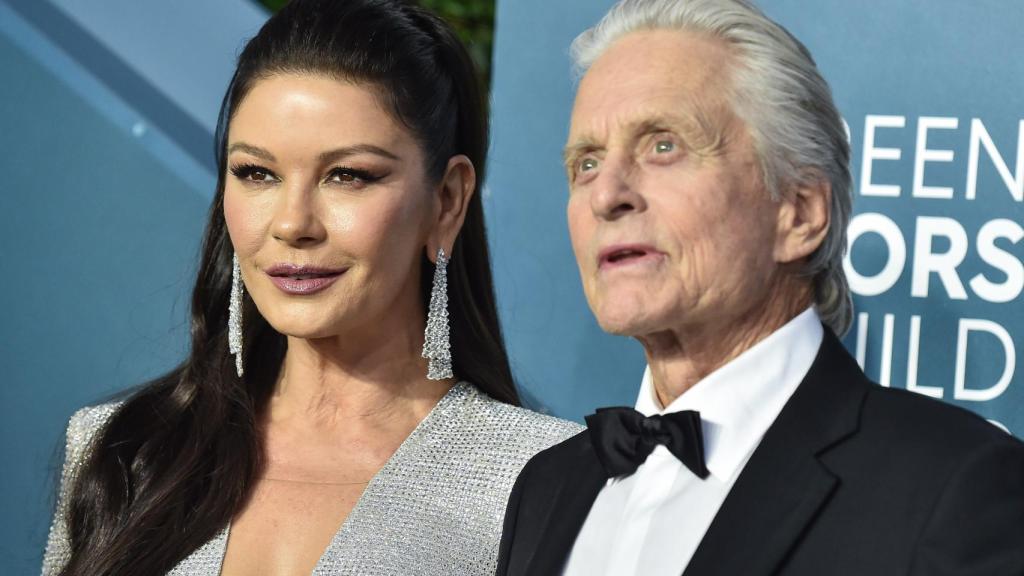 Catherine Zeta-Jones y Michael Douglas, en una imagen de archivo de 2020.