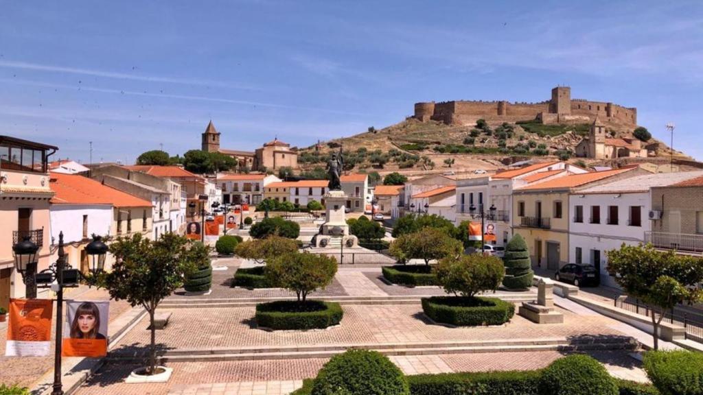 Pueblo de Medellín, en Badajoz.