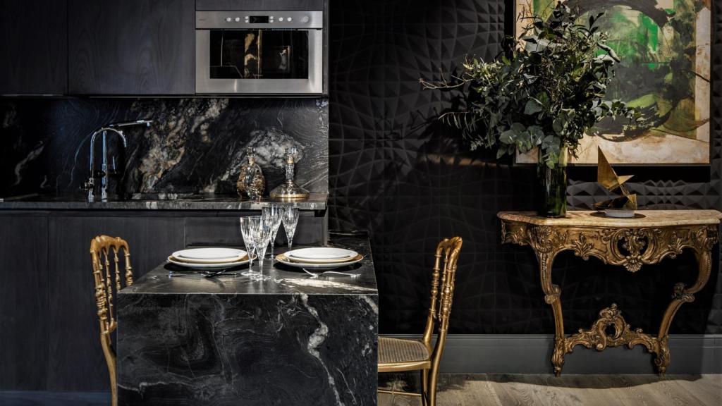 El negro transmite elegancia.