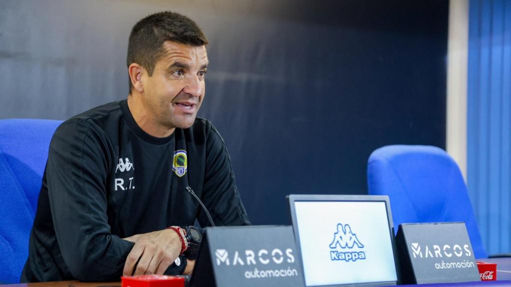 Rubén Torrecilla en rueda de prensa.