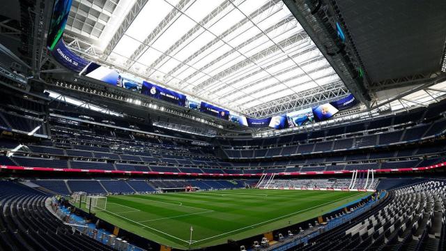 Interior del Santiago Bernabéu