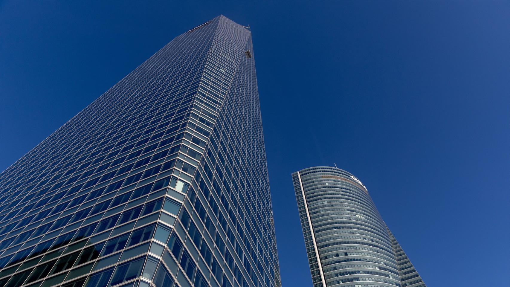 Edificios de oficinas en el Cuatro Torres Business Area, a 26 de diciembre de 2023.