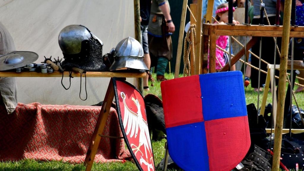 Imagen de archivo de una feria medieval