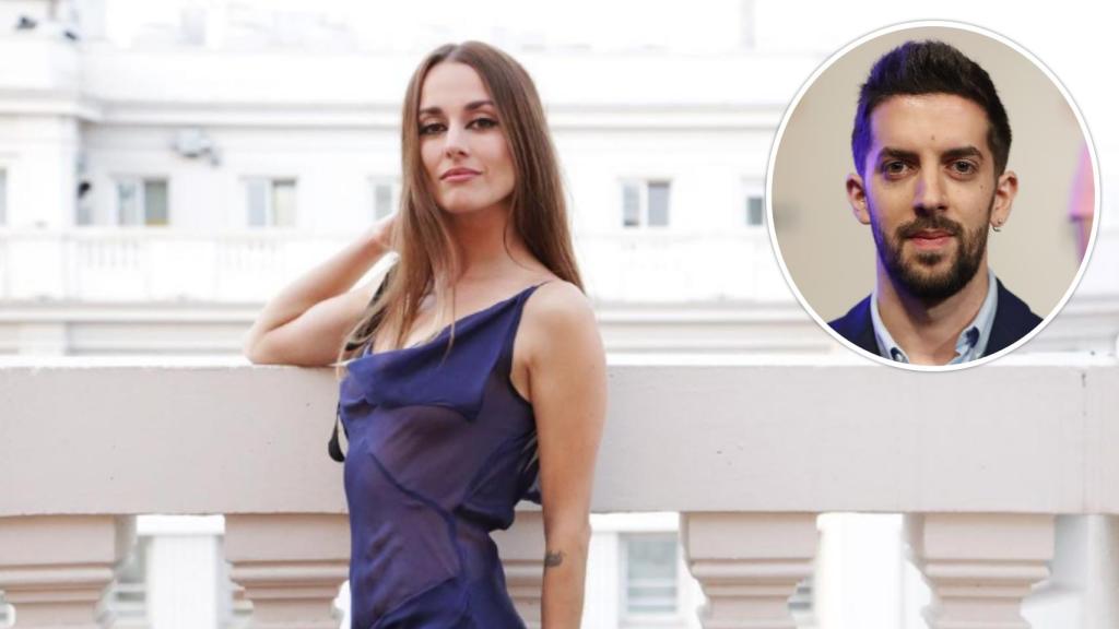 David Broncano en una imagen de archivo y Silvia Alonso en una imagen de redes sociales