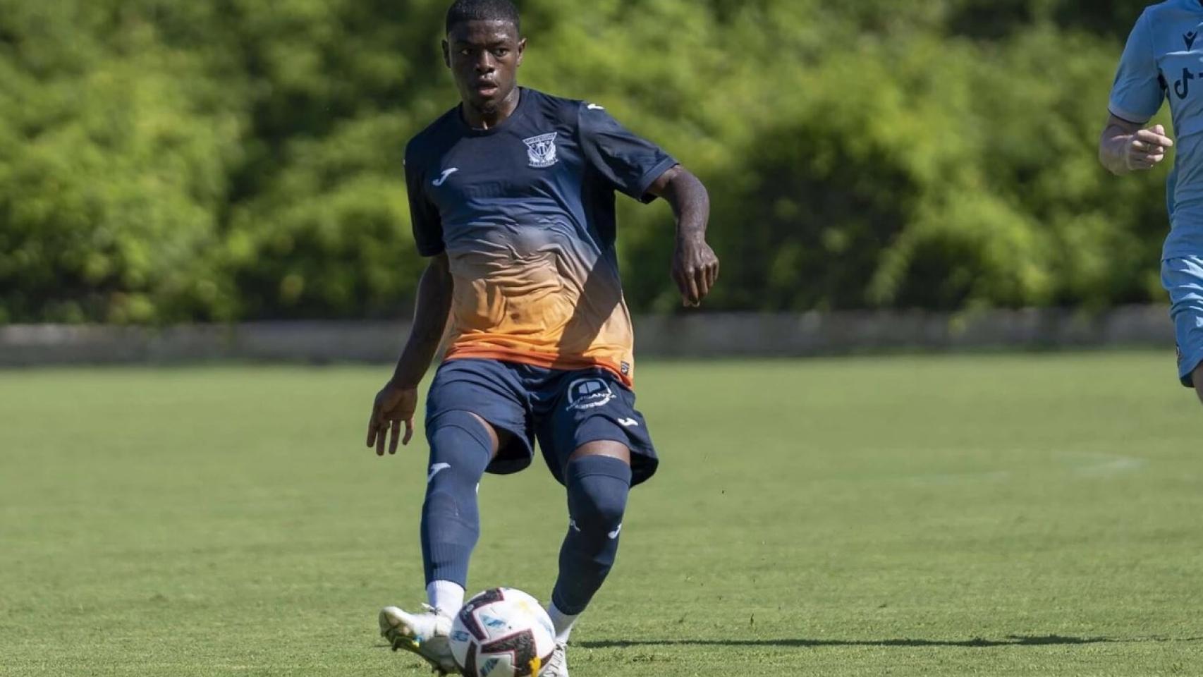 William de Camargo, en su etapa en el Leganés.