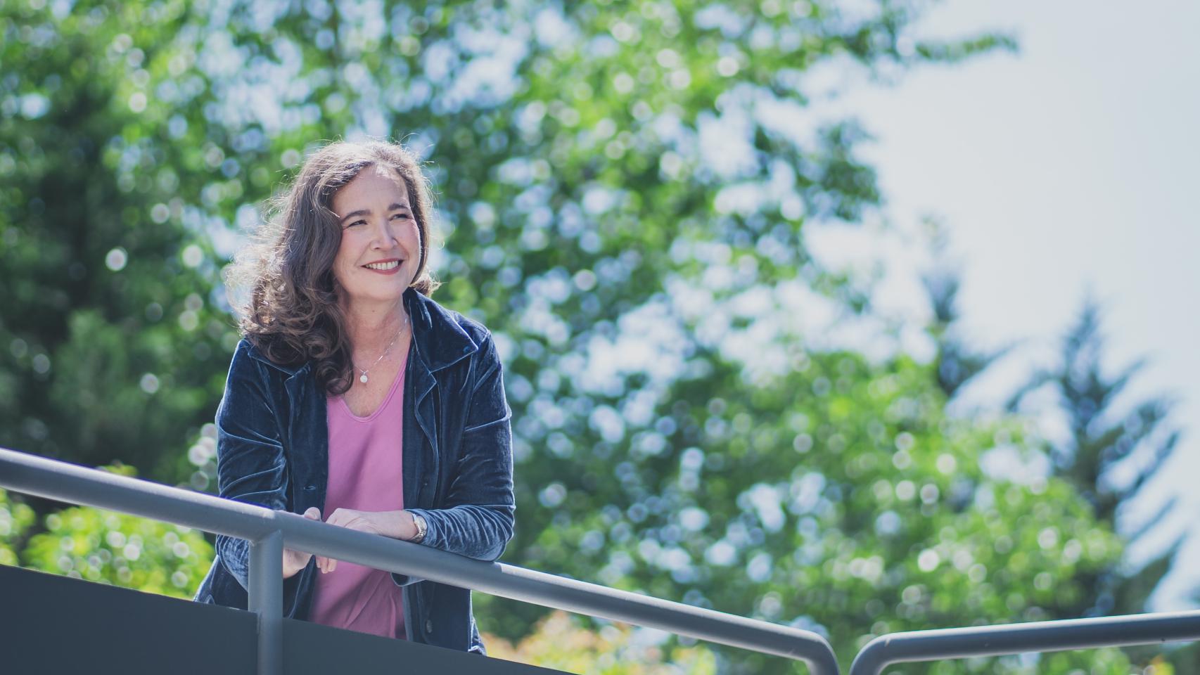 Susana del Río en la redacción de EL ESPAÑOL.