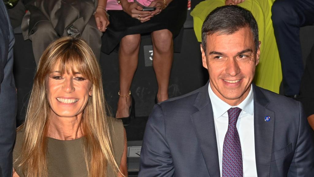 Pedro Sánchez y Begoña Gómez, en septiembre de 2023.