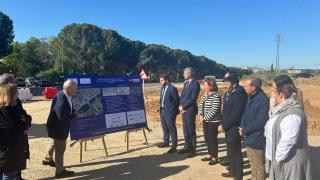 La rotonda a la Residencia Social Asistida San José de Toledo estará lista en junio