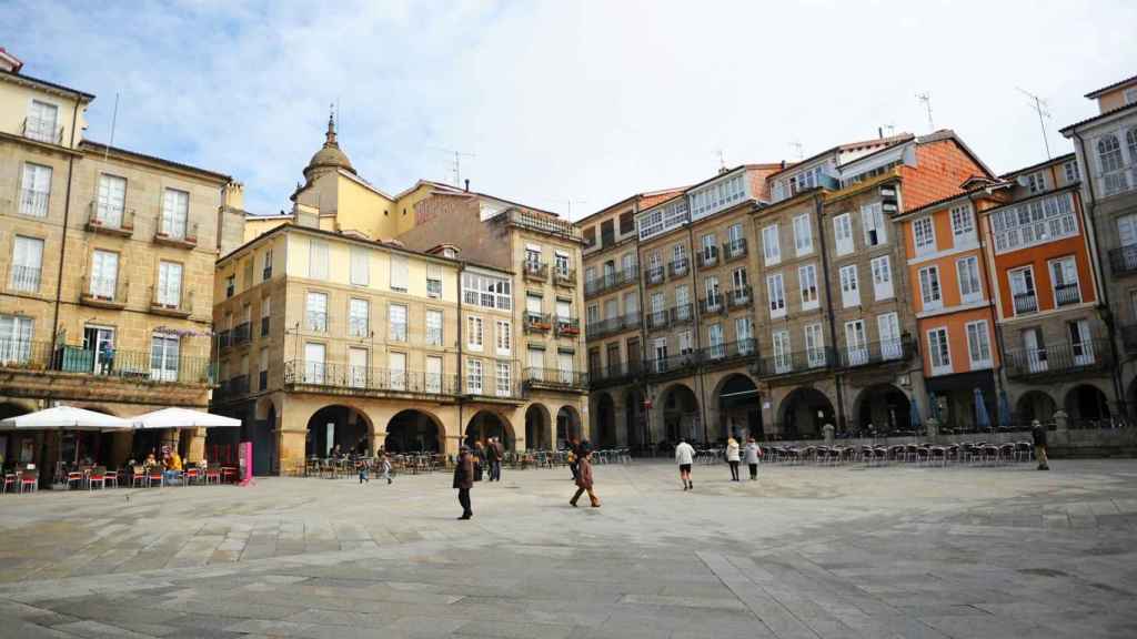 Casco viejo de Ourense.