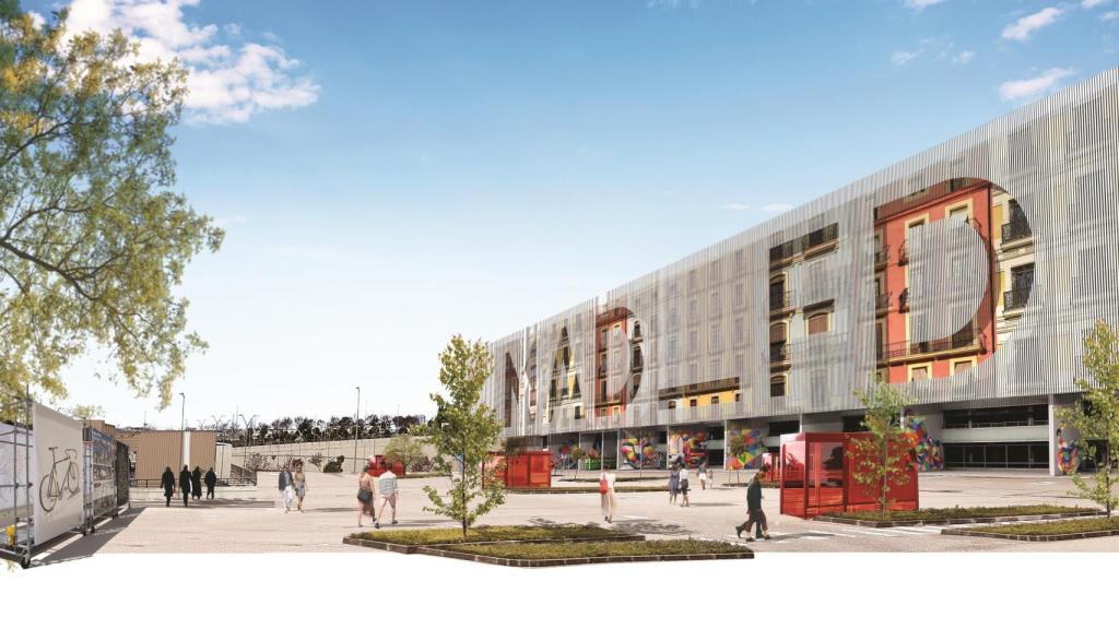 Imagen virtual del proyecto MAD-FD de El Corte Inglés en Arroyosur (Leganés).