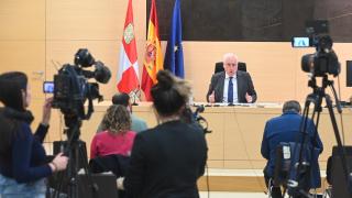 El presidente del Tribunal Superior de Justicia de Castilla y León, José Luis Concepción, presenta la Memoria del TSJCyL de 2023