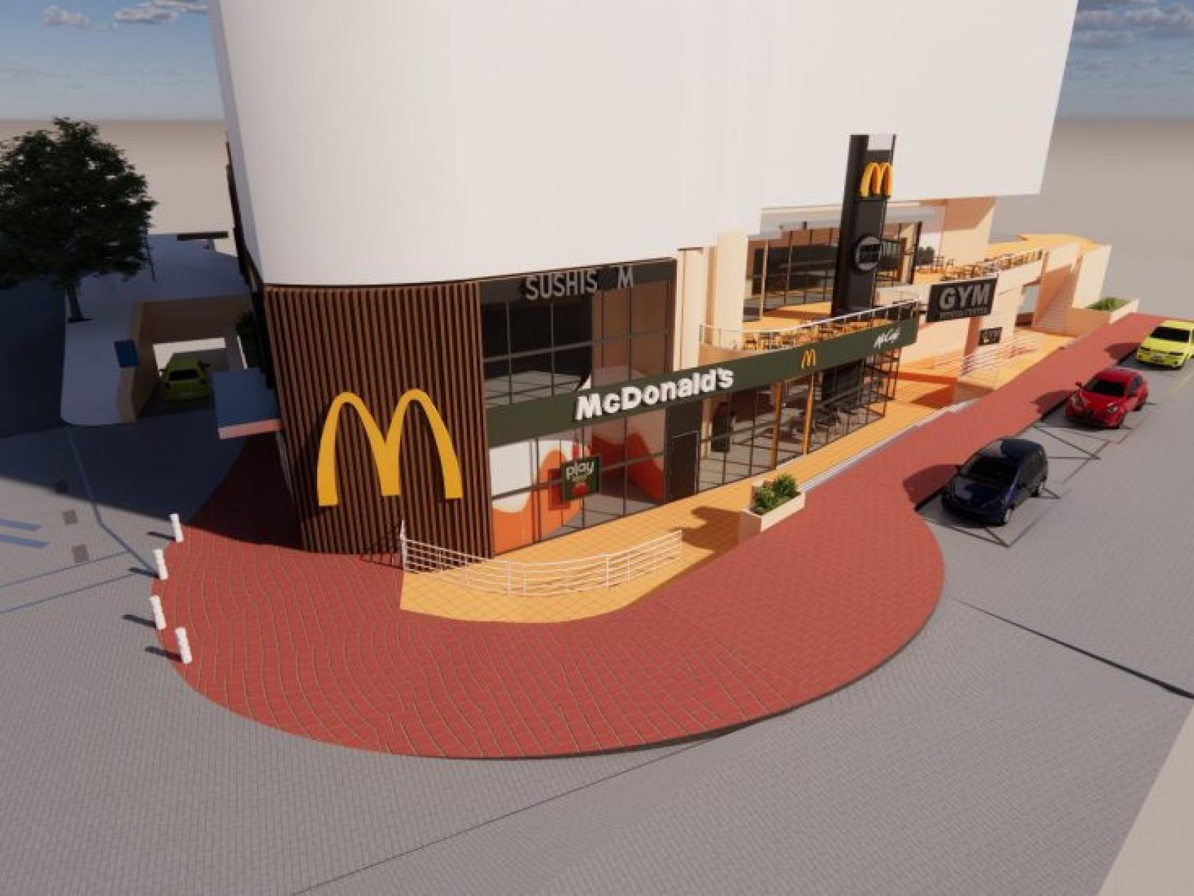 Construcción modular + sostenibilidad \u003d el futuro de la arquitectura 🌍✨ El nuevo  McDonald's es un ejemplo claro de cómo la construcción modular y el uso de  materiales certificados transforman los proyectos, image size:1706x1280