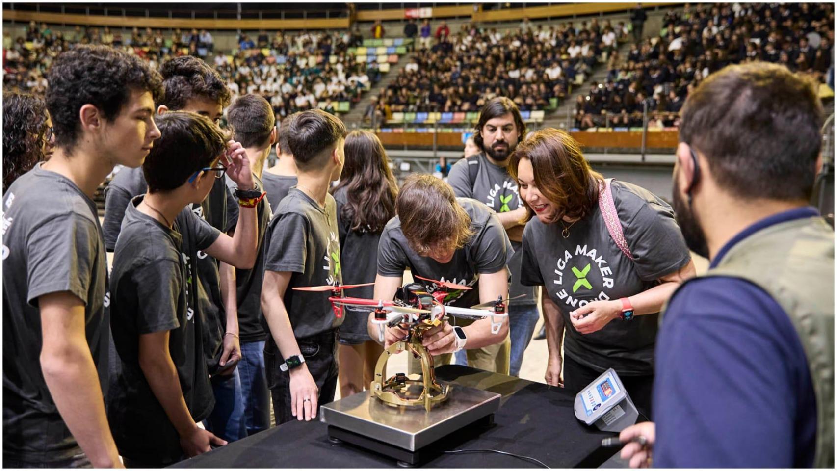 Edición pasada de la Liga Maker Drone