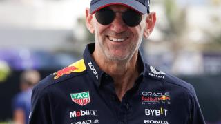 Adrian Newey, durante un Gran Premio de Fórmula 1