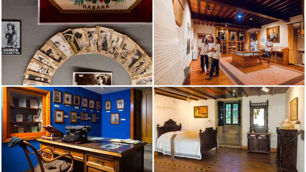 Casas museo en el sur de Galicia.