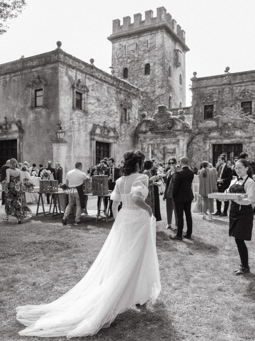 La finca Torrefiel durante la celebración de una boda