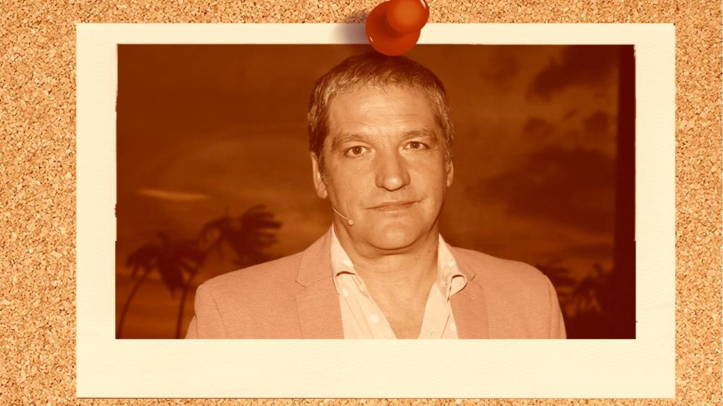 Gustavo González, en un fotomontaje de JALEOS.