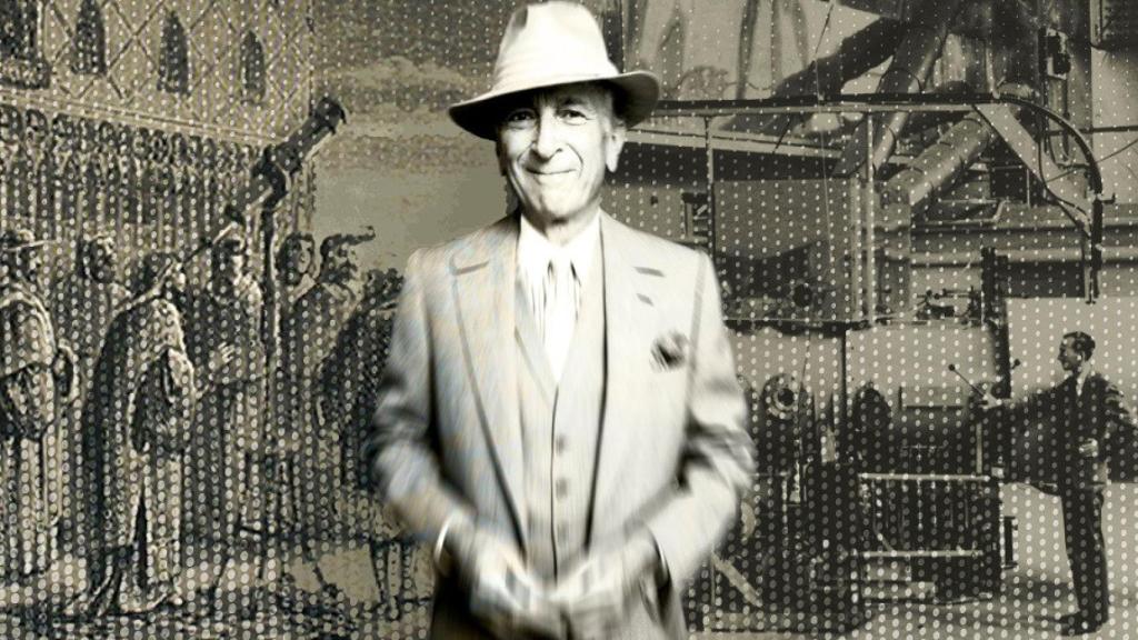Fotomontaje con una imagen de Gay Talese. Imagen: Rubén Vique