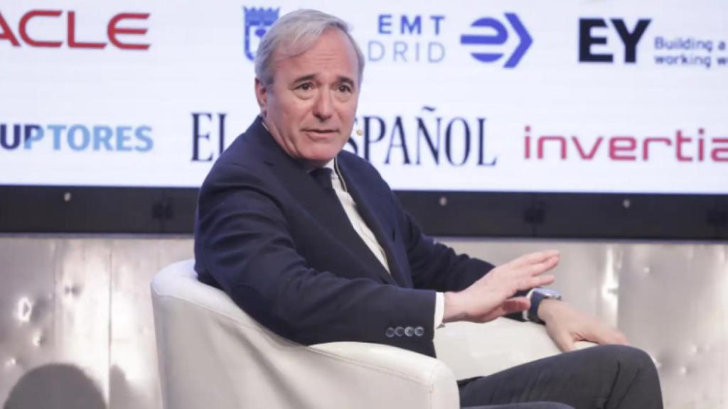 El presidente de Aragón, Jorge Azcón, el pasado 6 de mayo durante el Wake Up Spain 2024!