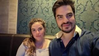 David Knezevich y Ana María Knezevich.