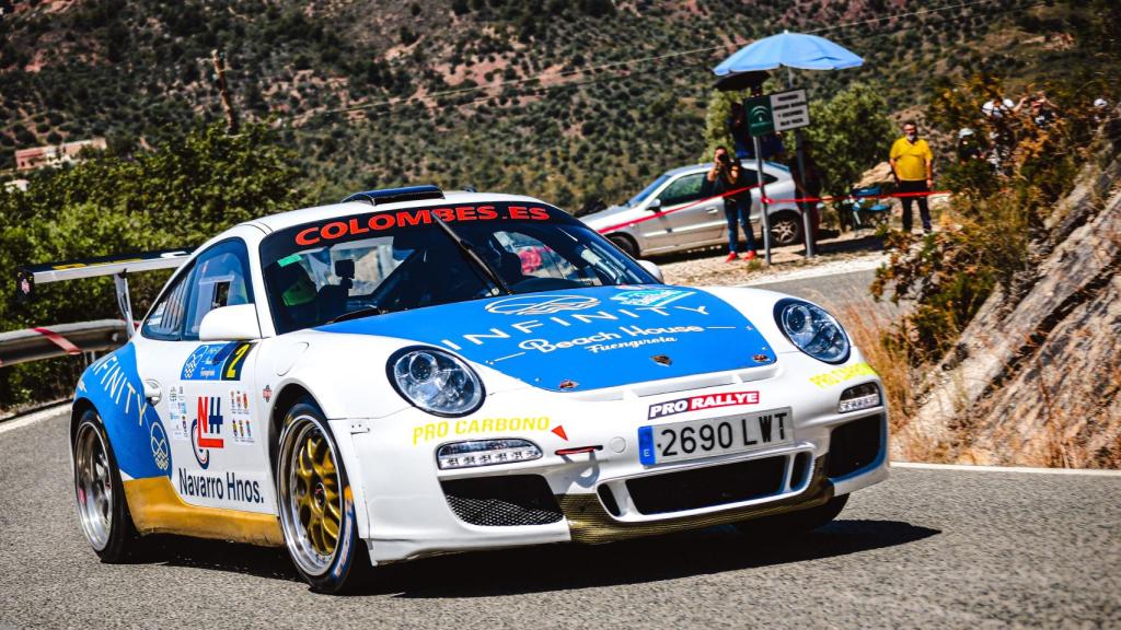 Óscar Gil-Carlos Chamorro, en el tercer escalón del podio final