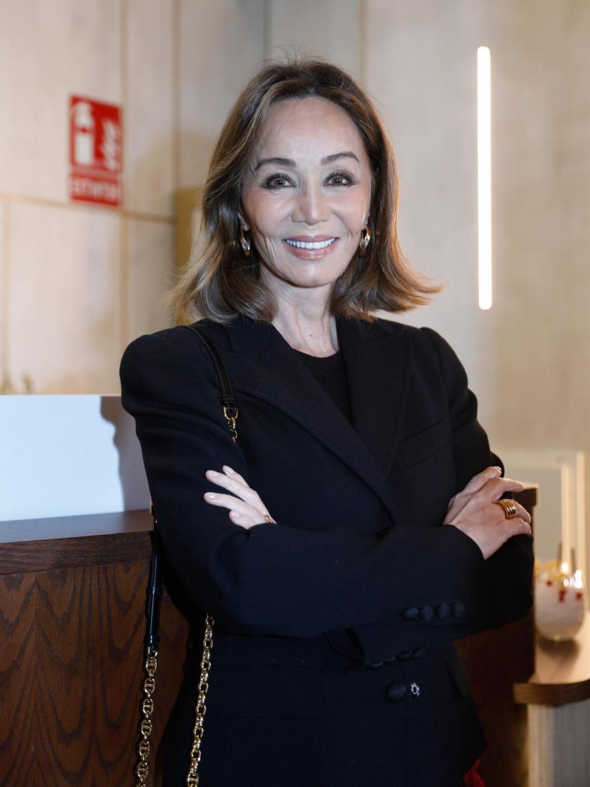 Isabel Preysler durante un evento en Madrid en enero de 2024.