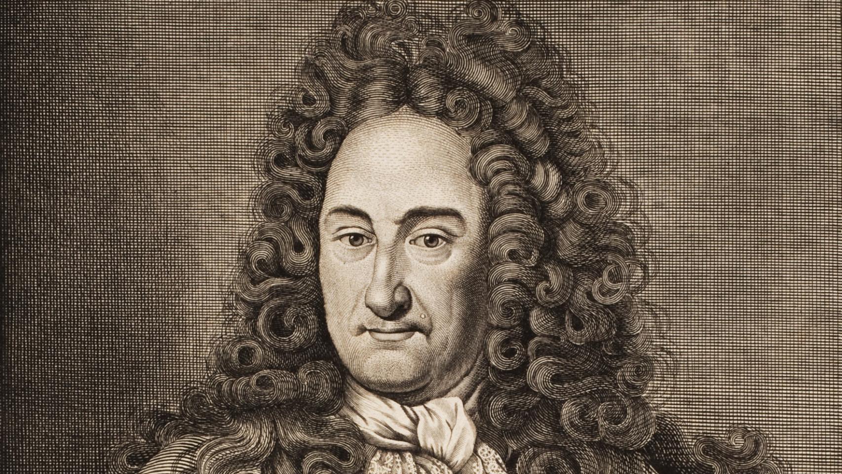 Gottfried Wilhelm Leibniz, retratado por Pierre Savart en 1768
