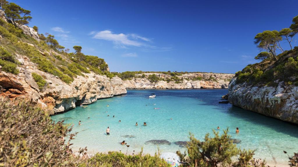 Caló des Moro, en Mallorca.