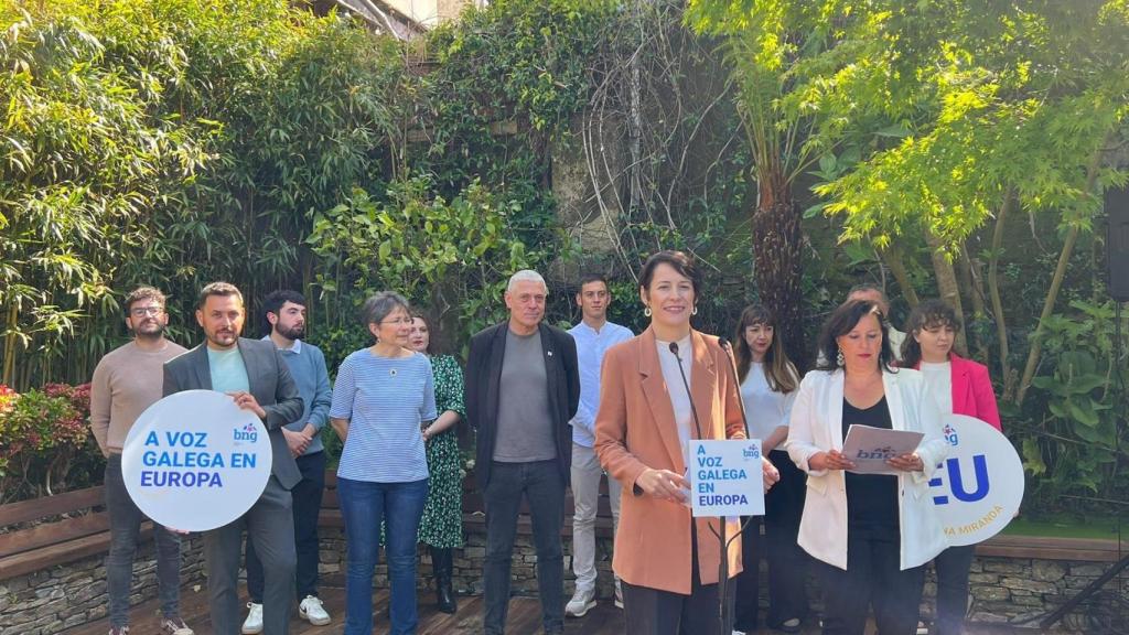 Candidatura del BNG para las elecciones europeas.