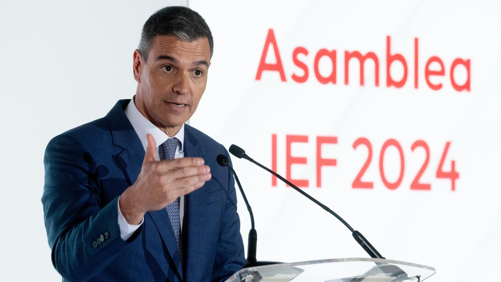 Pedro Sánchez, presidente del Gobierno.