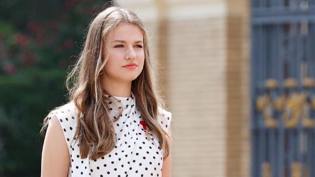 La Princesa de Asturias con la Medalla de Aragón