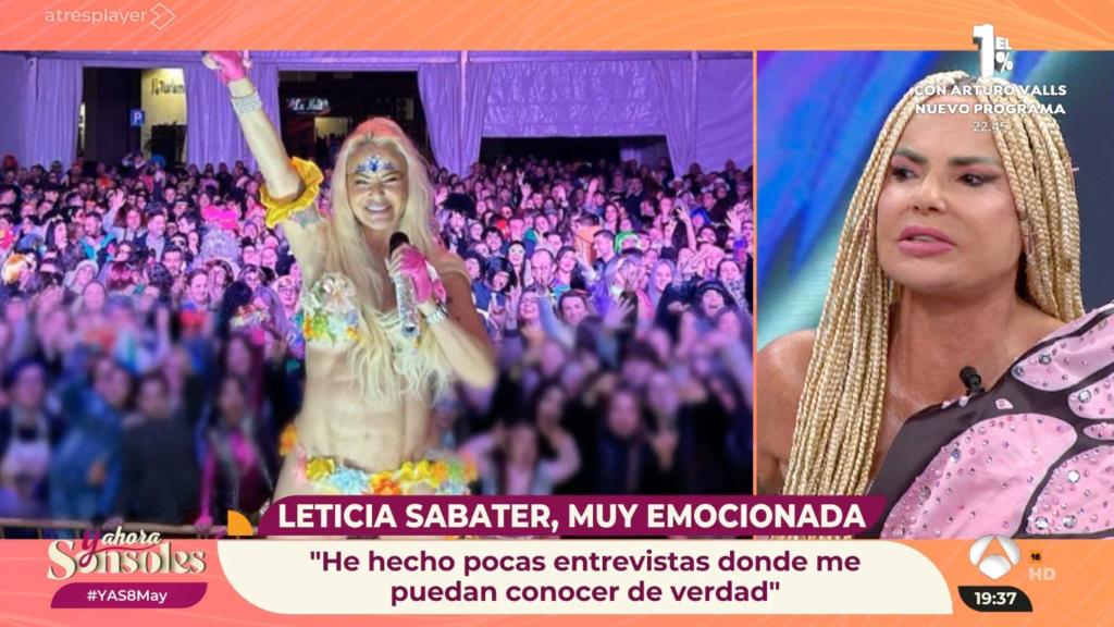 Leticia Sabater en 'Y ahora, Sonsoles'.