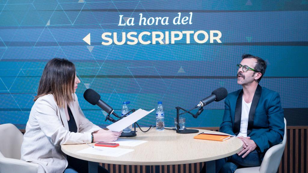 Puri Beltrán y Alberto D. Prieto, durante 'La Hora del Suscriptor'.