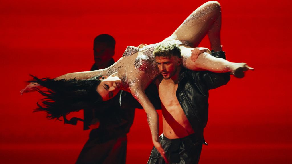 Sarah Bonnici en la segunda semifinal del Festival de Eurovisión 2024.