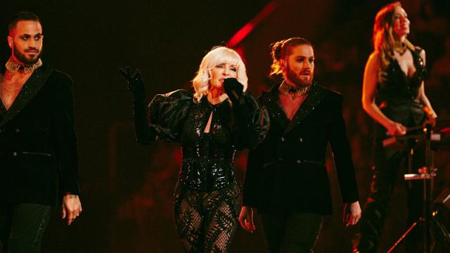 Nebulossa durante uno de los ensayos.