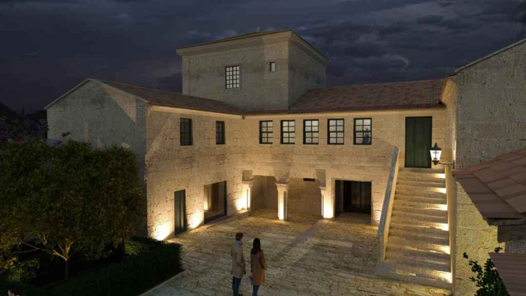 Infografía del nuevo Pazo da Raposeira.